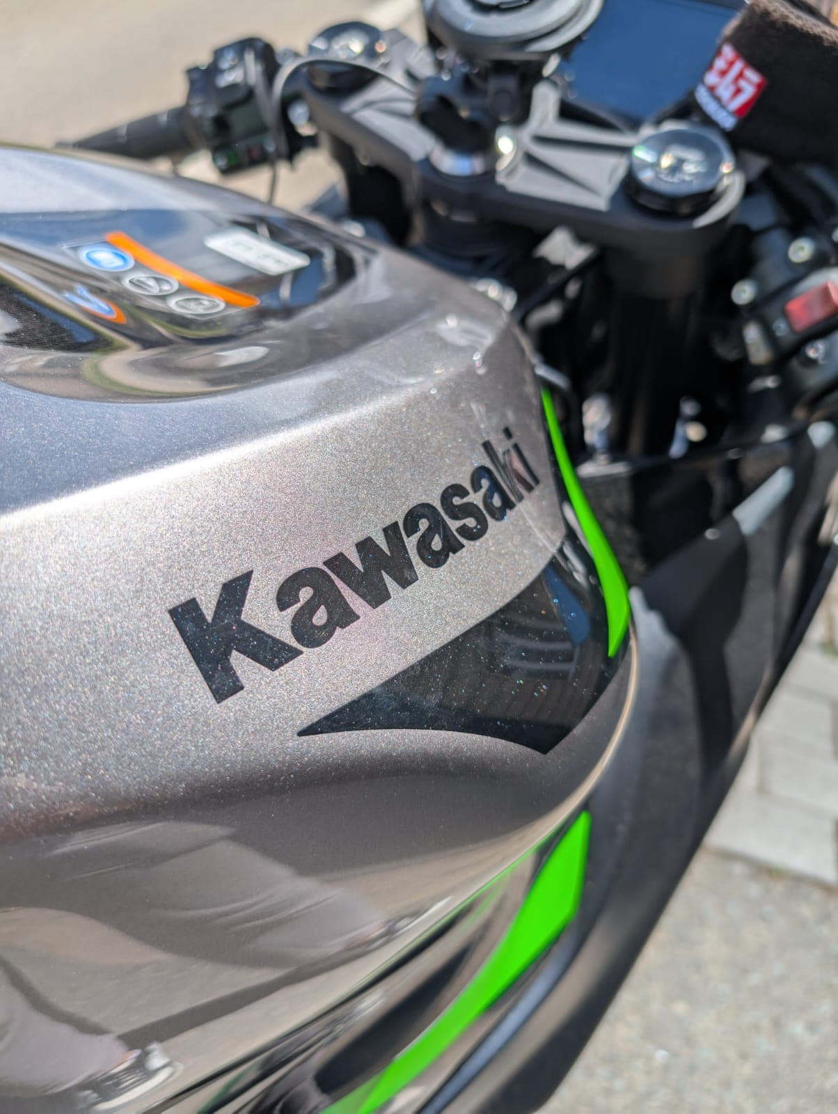 Schone motorfiets na RidersLab detailing behandeling